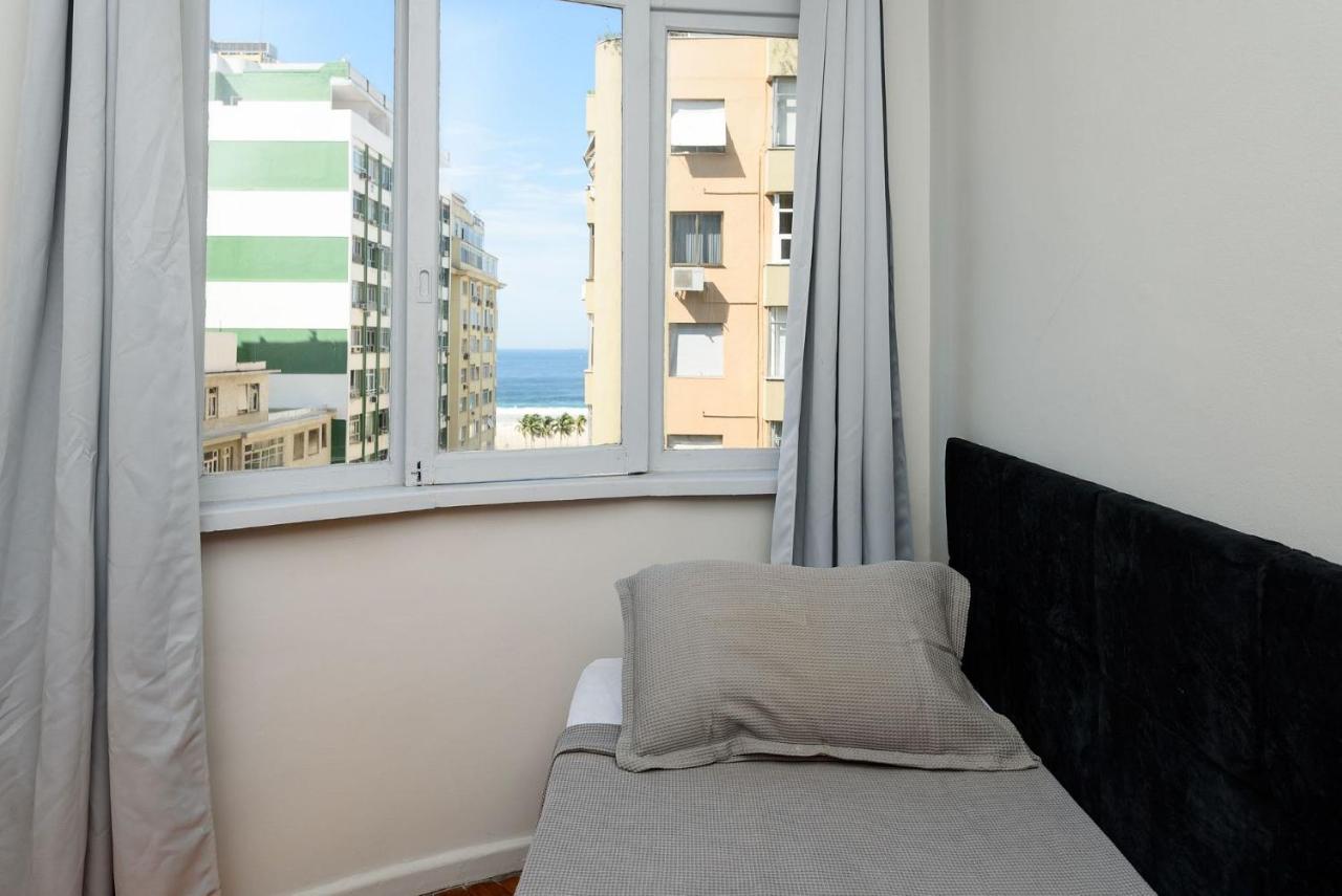 2 Quartos Em Copacabana C/ Vista-Mar | Pj 135/808 Рио-де-Жанейро Экстерьер фото