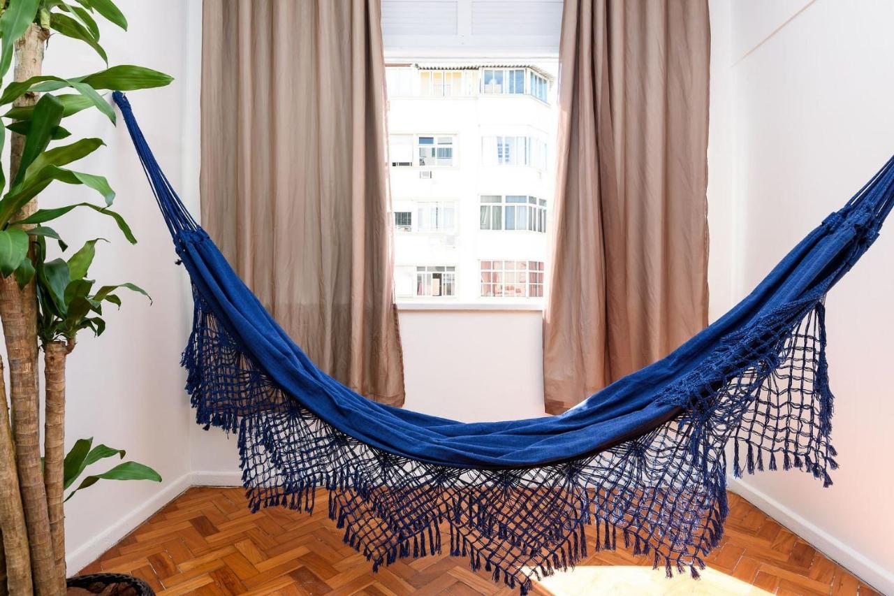 2 Quartos Em Copacabana C/ Vista-Mar | Pj 135/808 Рио-де-Жанейро Экстерьер фото