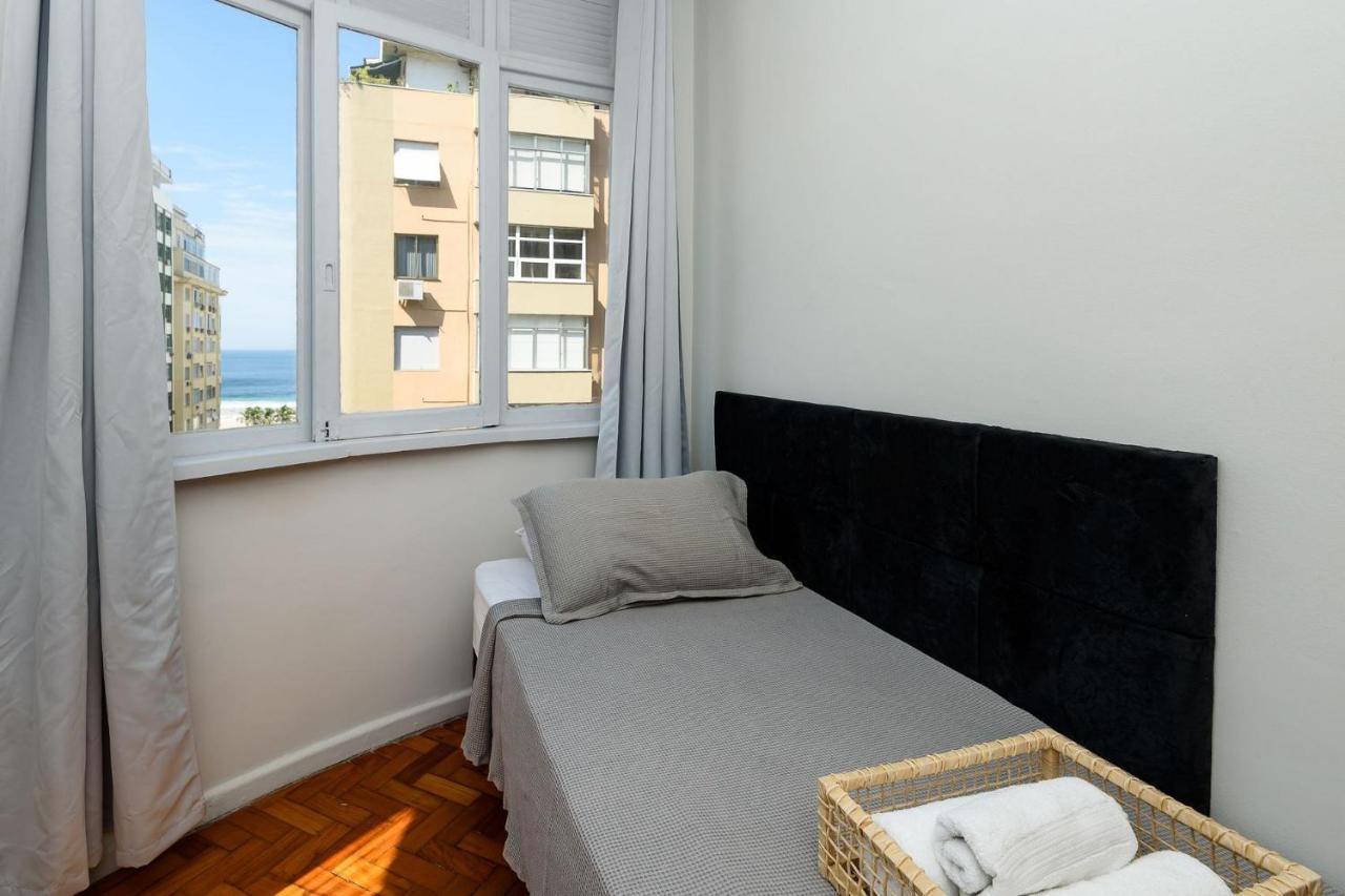 2 Quartos Em Copacabana C/ Vista-Mar | Pj 135/808 Рио-де-Жанейро Экстерьер фото